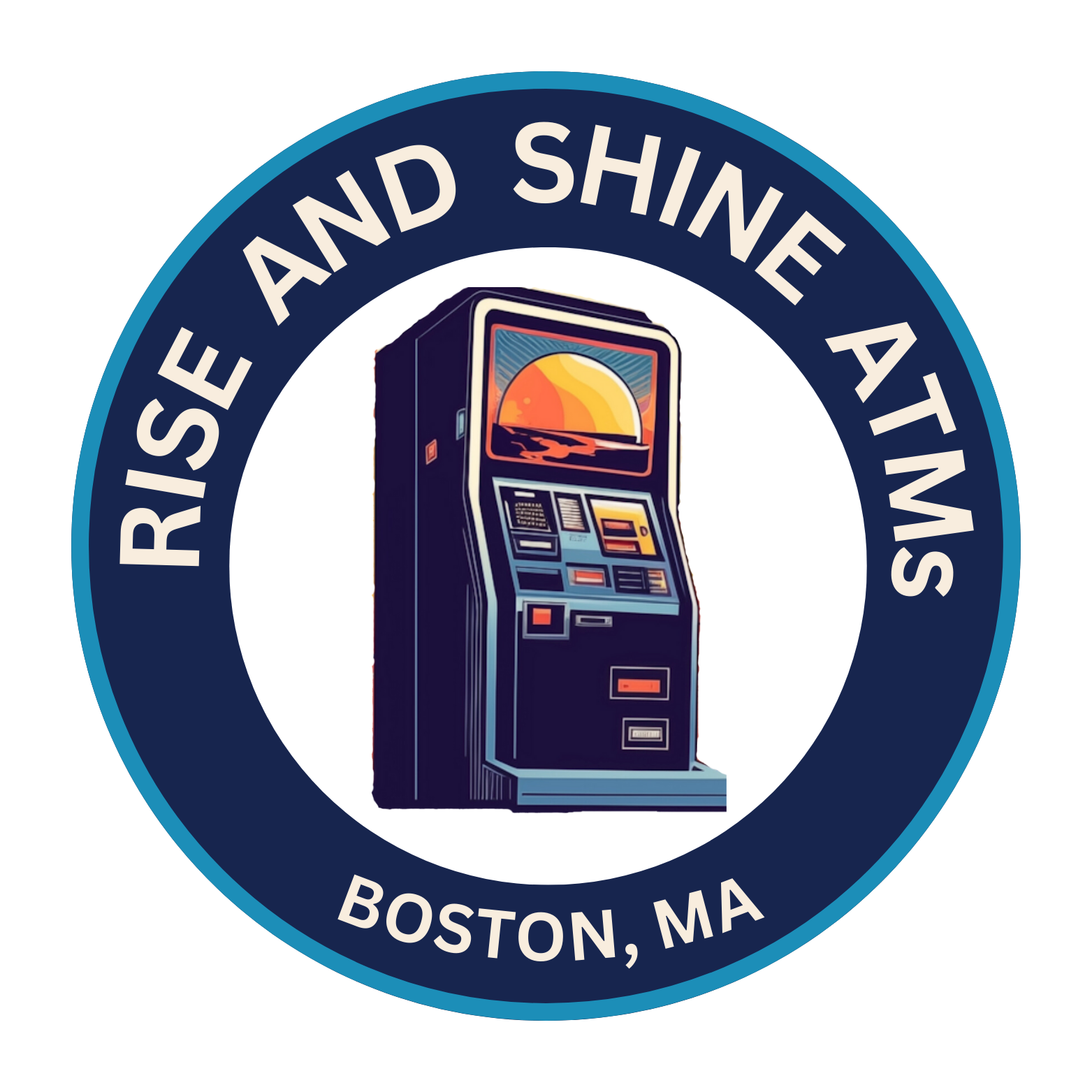 Rise and Shine ATMs Logo